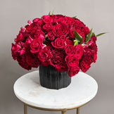 Rosas brillantes