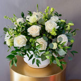 Ivory Serenity Vase Arrangement