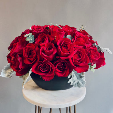 3 dozen red roses