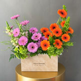 Gerbera Garden Box Arrangement